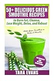 50+ Delicious Green Smoothie Recipes To Burn Fat, Cleanse, Lose Weight, Detox, And Reboot: Nutribullet And Vitamix Compatible - Make Green Smoothies In Under 2 Minutes