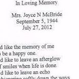 Joyce Mcbride Photo 12