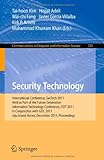 Security Technology: International Conference, Sectech 2011, Held As Part Of The Future Generation Information Technology Conference, Fgit 2011, In ... In Computer And Information Science)